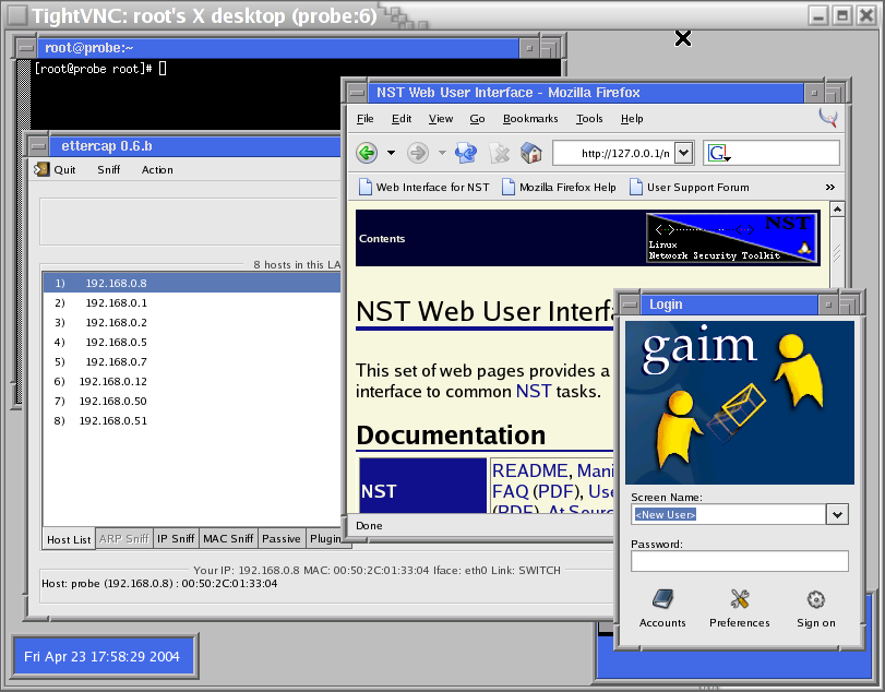VNC Screenshot (Linux Desktop)